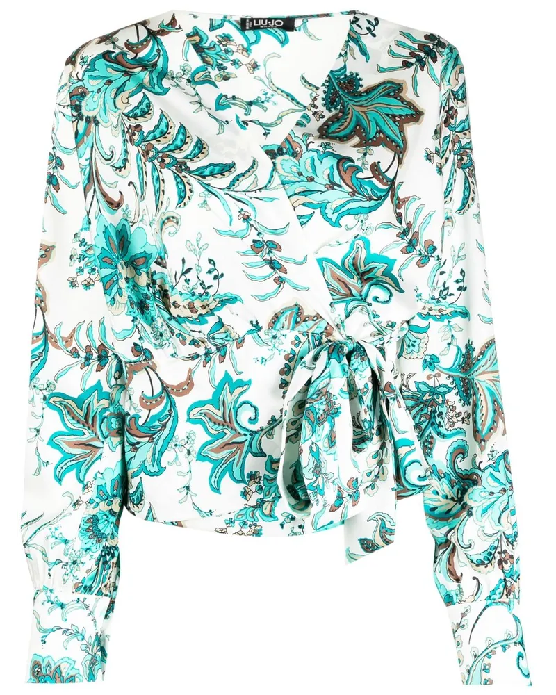 Liu Jo Bluse mit Paisleymuster - Grün Grün