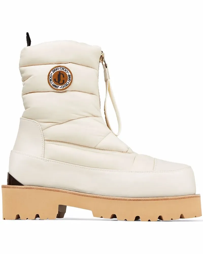 Jimmy Choo Gefütterte Kai Stiefel - Weiß Weiß