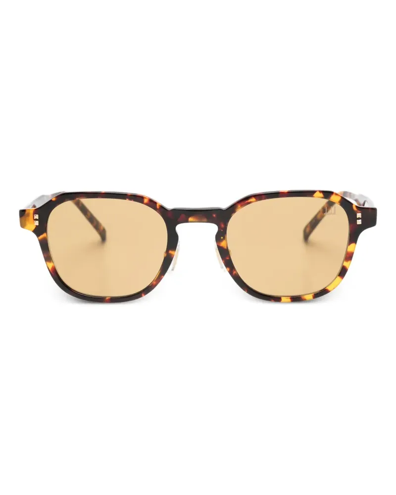 Dunhill Geometrische Sonnenbrille - Braun Braun