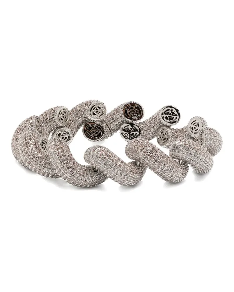 Eddie Borgo Rope bracelet - Silber Silber
