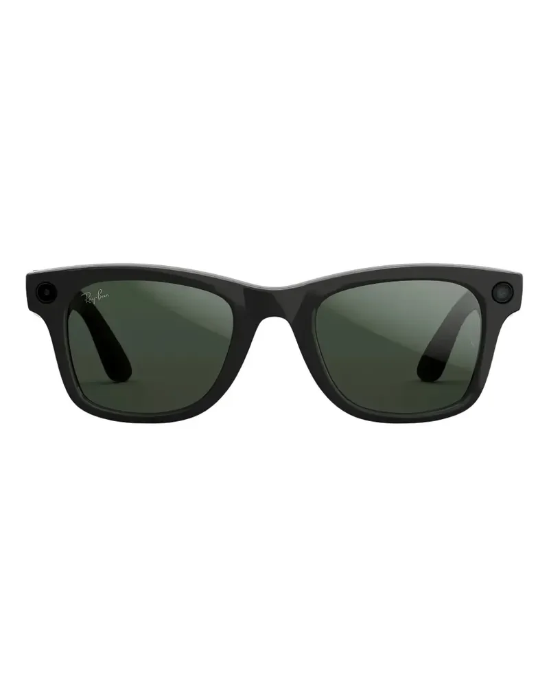 Ray Ban Wayfarer rectangle-frame sunglasses - Schwarz Schwarz