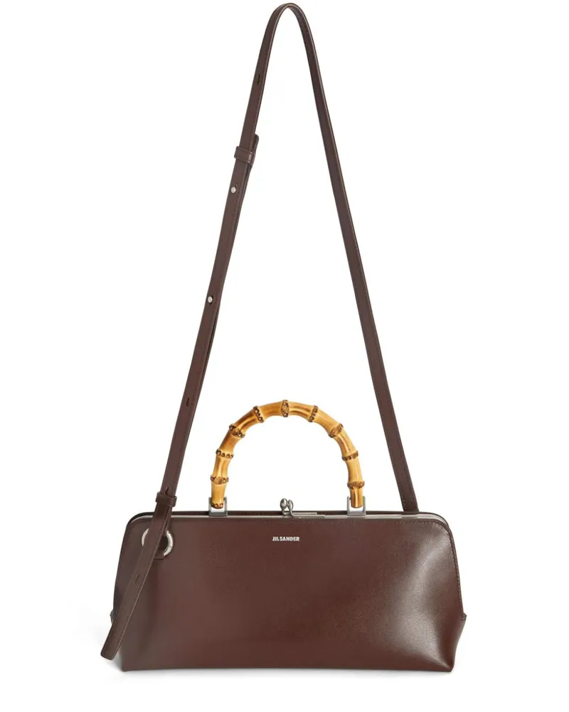 Jil Sander Kleine Goji Schultertasche - Braun Braun