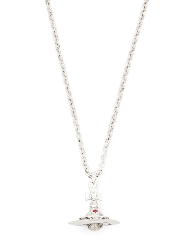 Vivienne Westwood Halskette mit Reichsapfel - Silber Silber