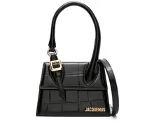 Le Chiquito Moyen Boucle Handtasche - Schwarz