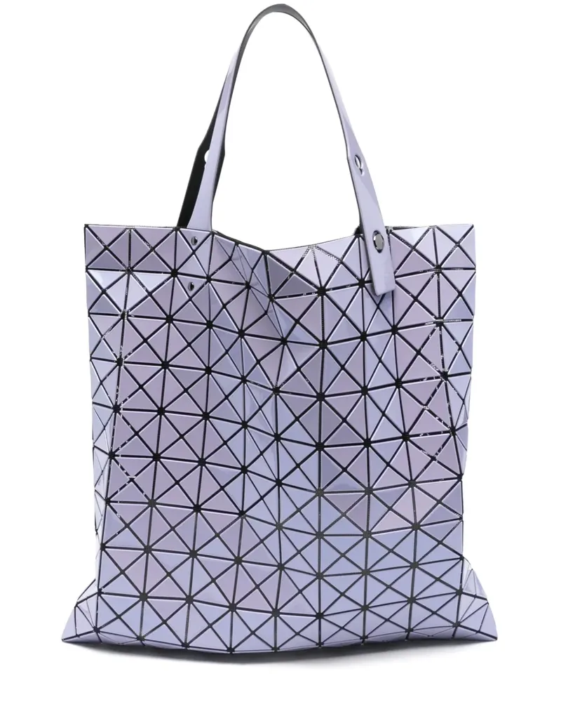 Issey Miyake Handtasche mit geometrischem Muster - Violett Violett