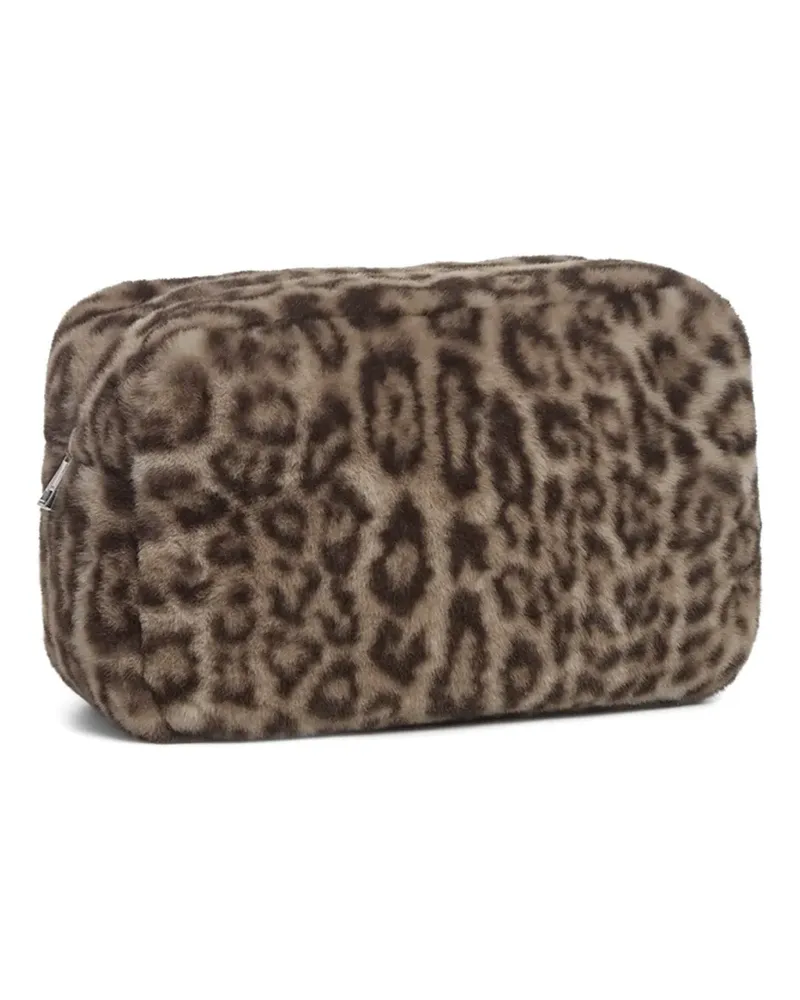 APPARIS Noor Clutch mit Leopardenprint - Braun Braun