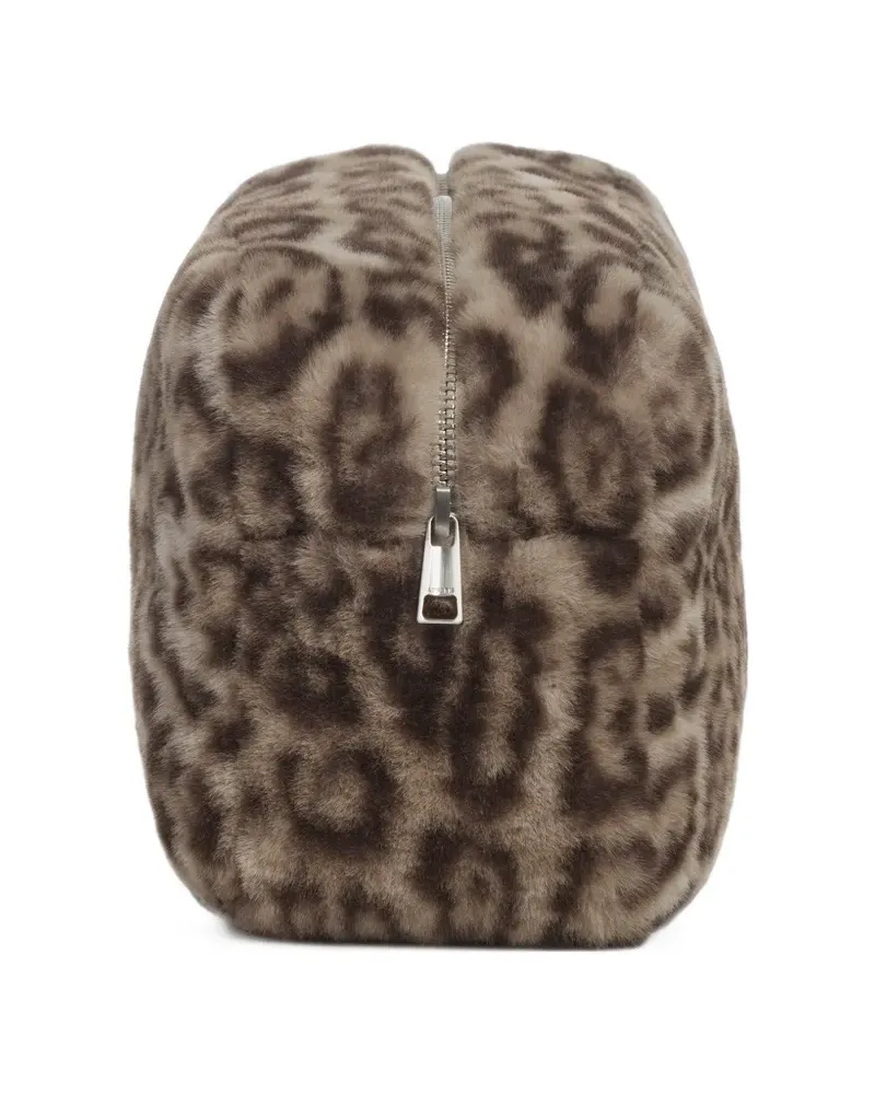 APPARIS Noor Clutch mit Leopardenprint - Braun Braun