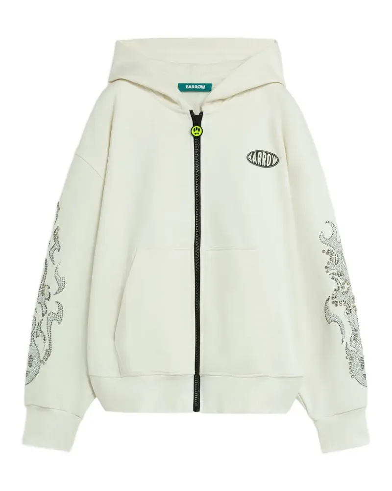 BARROW Kapuzenjacke mit Reißverschluss - Weiß Weiß