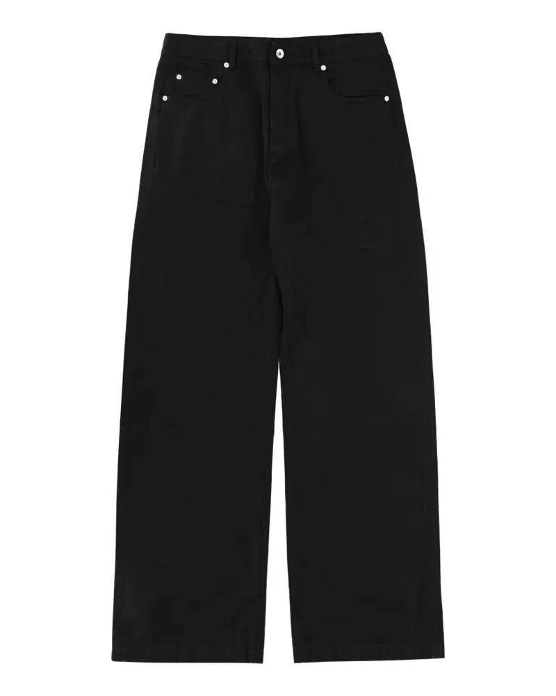 DRKSHDW by Rick Owens Hose mit Knopfverschluss - Schwarz Schwarz