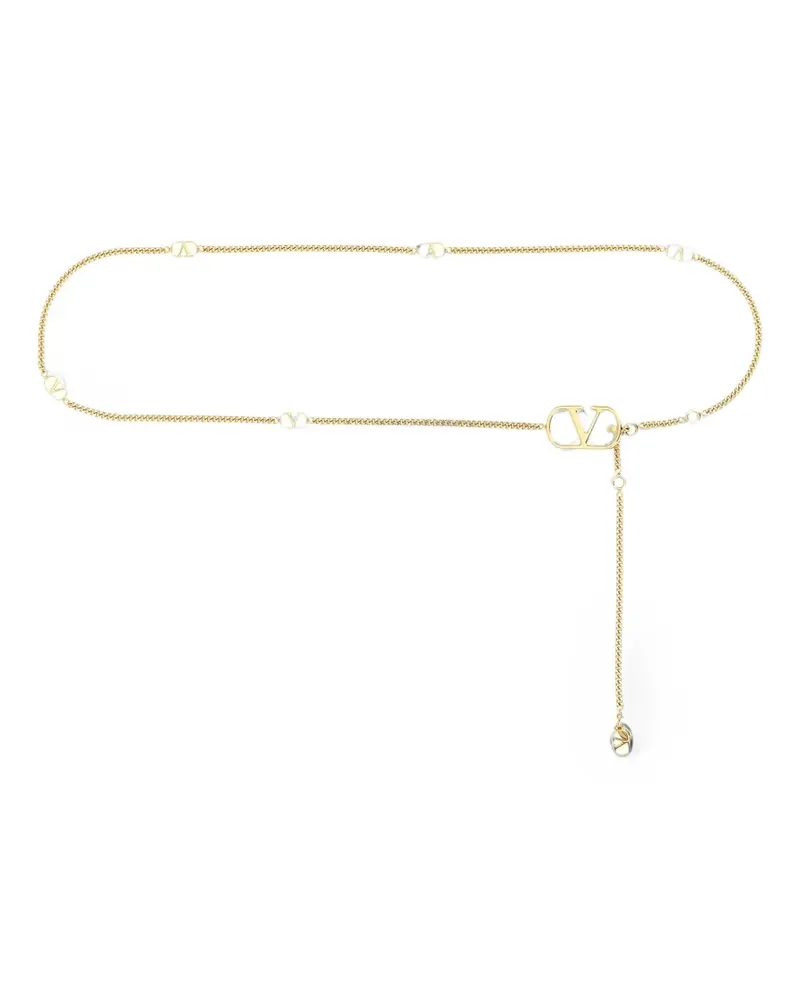 Valentino Garavani VLogo Signature chain belt - Gold Gold