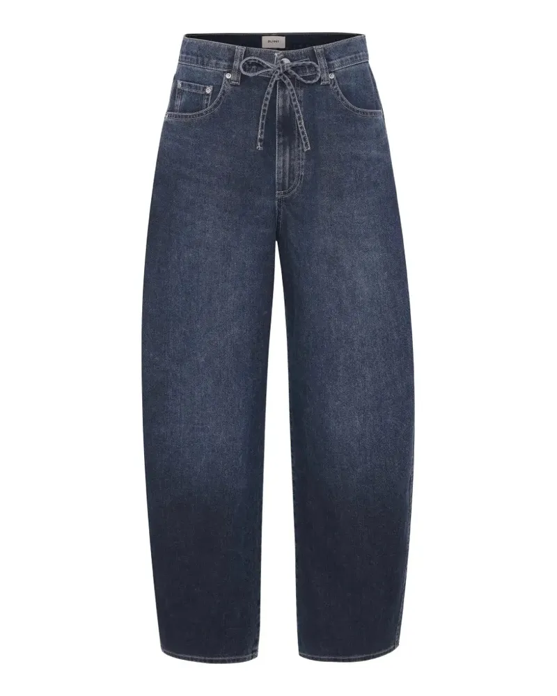 DL1961  Taylor Jeans mit weitem Bein - Blau Blau