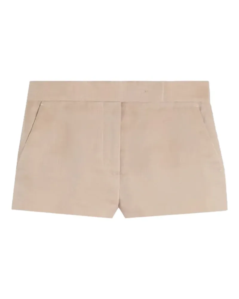 Max Mara Geknöpfte MASSAEROSI Shorts - Nude Nude