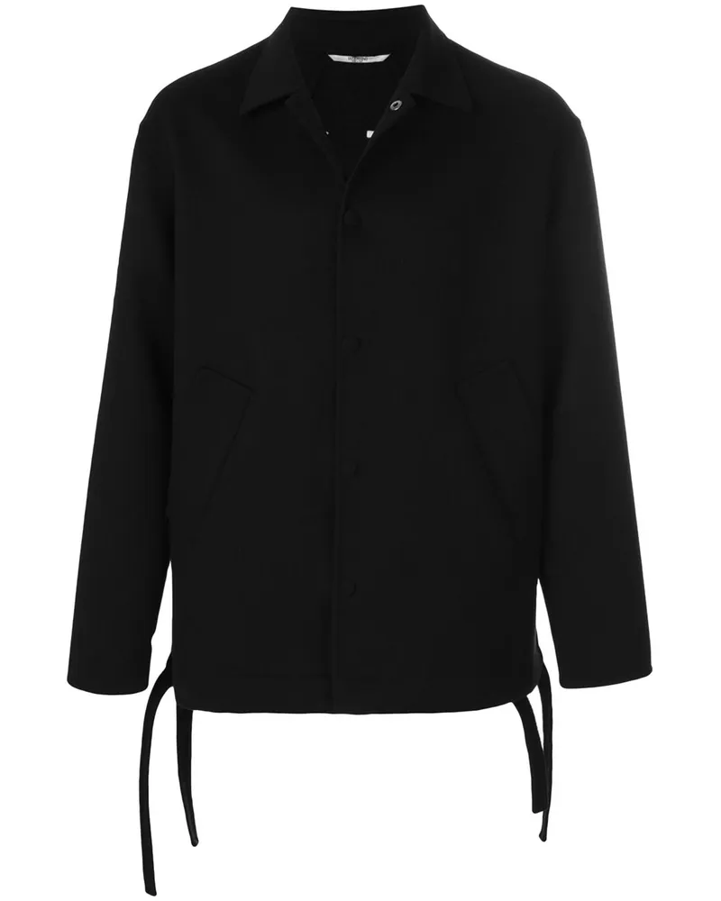 Valentino Garavani Jacke mit Logo-Applikation - Schwarz Schwarz