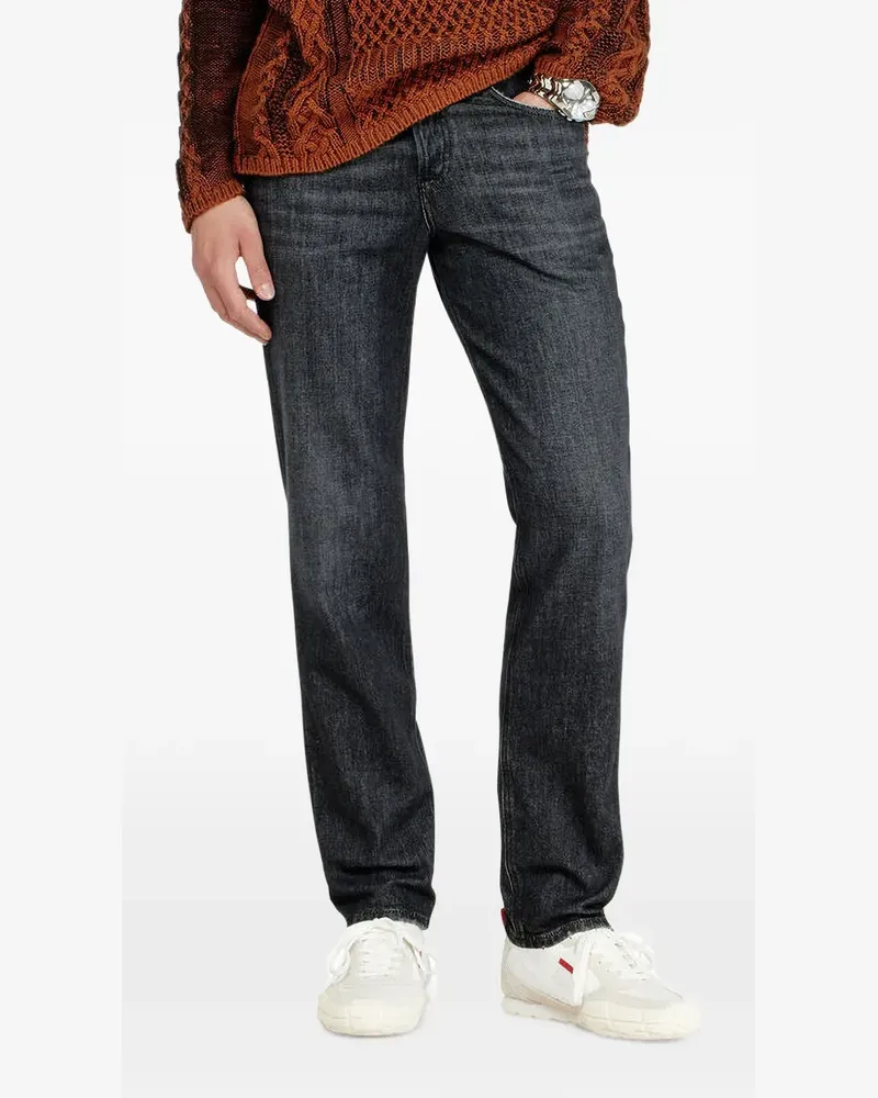 Diesel D-Finitive Tapered-Jeans - Schwarz Schwarz