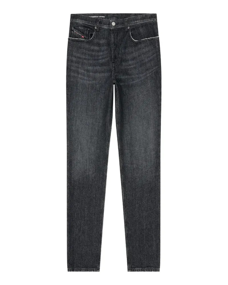 Diesel D-Finitive tapered-leg jeans - Schwarz Schwarz