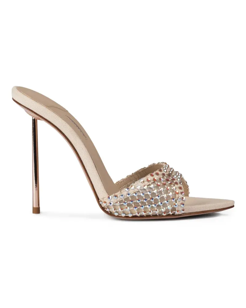 Le Silla Verzierte Gilda Mules - Nude Nude