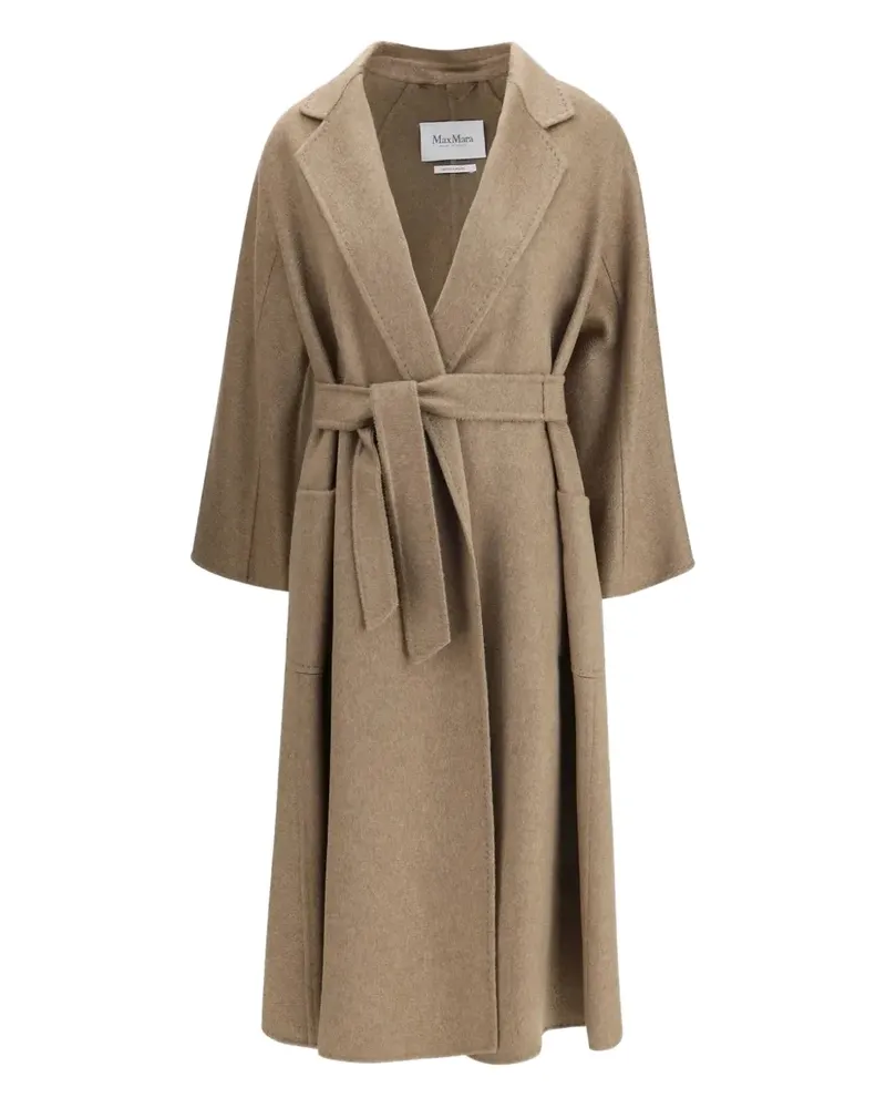 Max Mara belted coat - Nude Nude