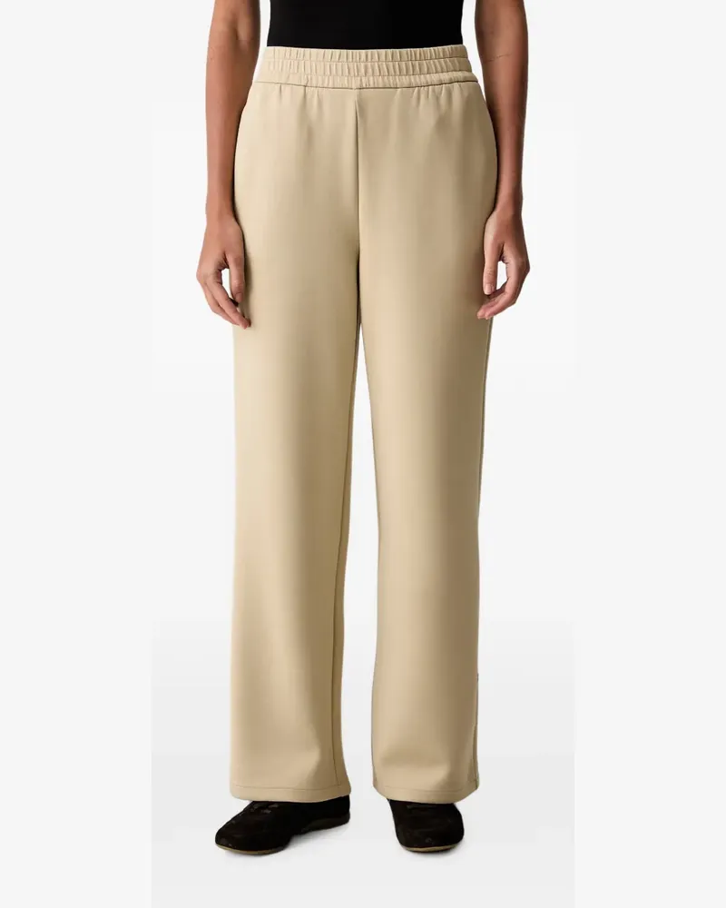 Armani Exchange elasticated-waistband track pants - Nude Nude