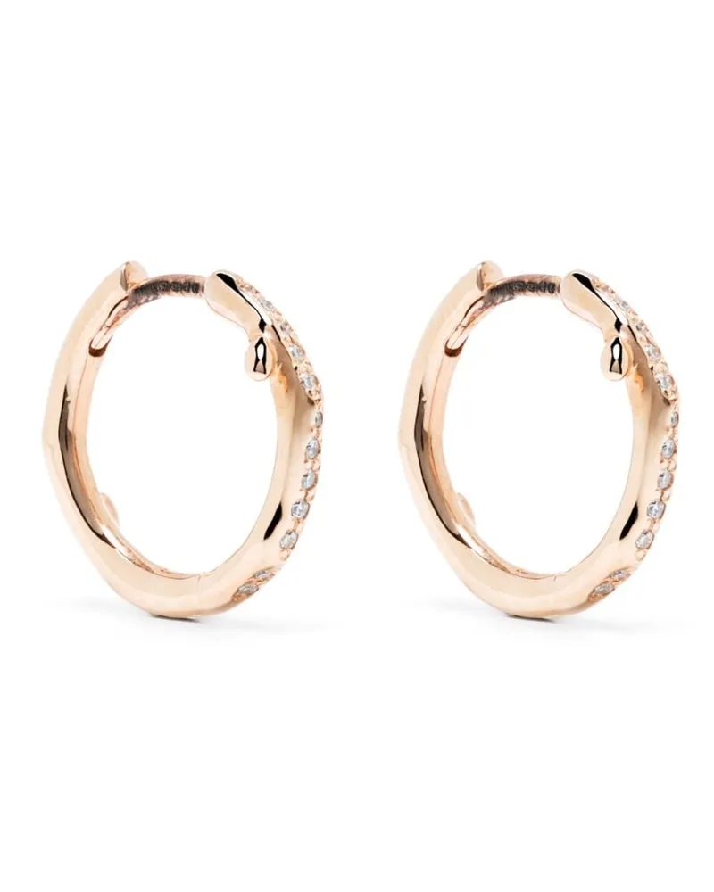 Shaun Leane Cherry Blossom Ohrringe mit Kristallen - Gold Gold