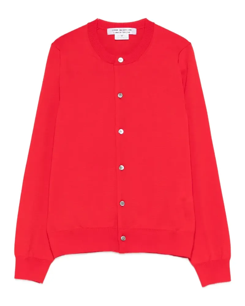 Comme des Garçons Geknöpfter Cardigan - Rot Rot