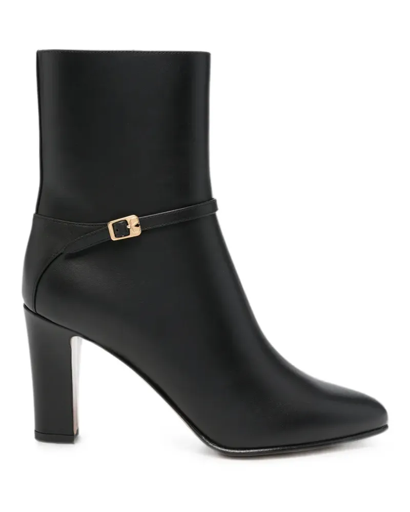 Valentino Garavani Stiefel mit Schnallenriemen - Schwarz Schwarz