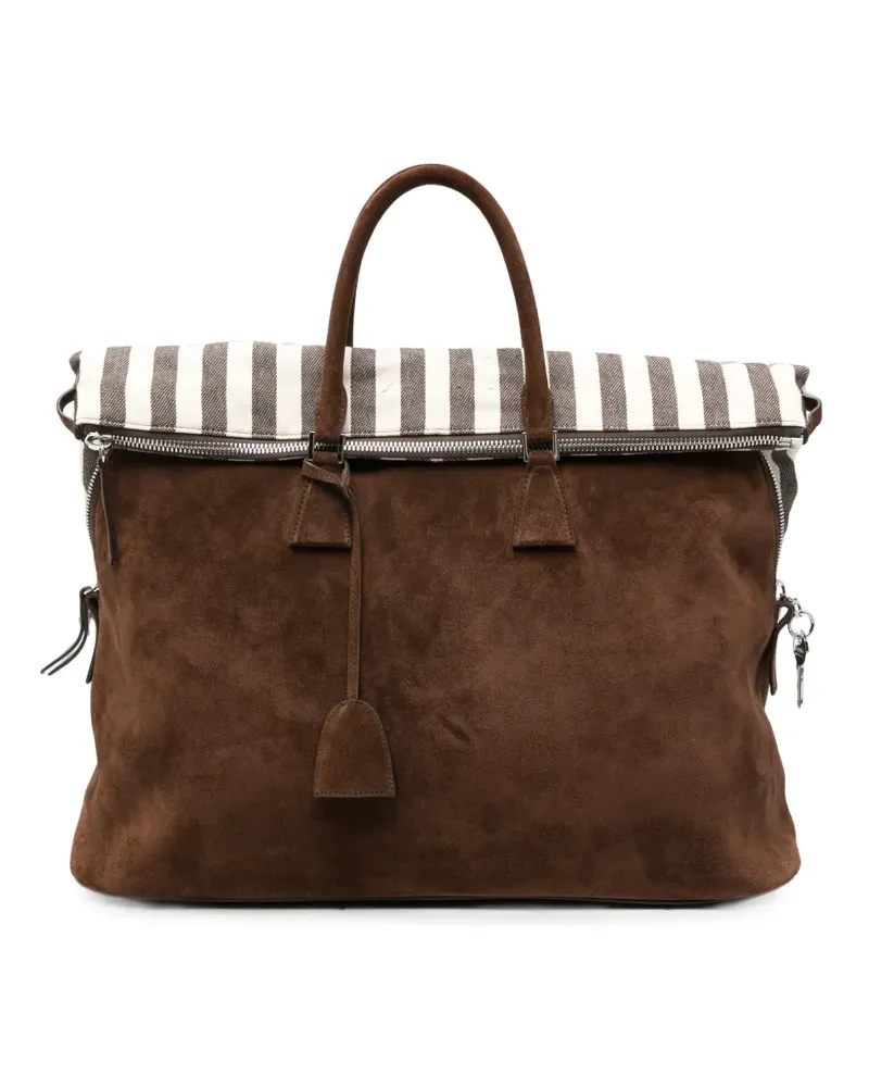Maison Margiela 5AC tote bag - Braun Braun