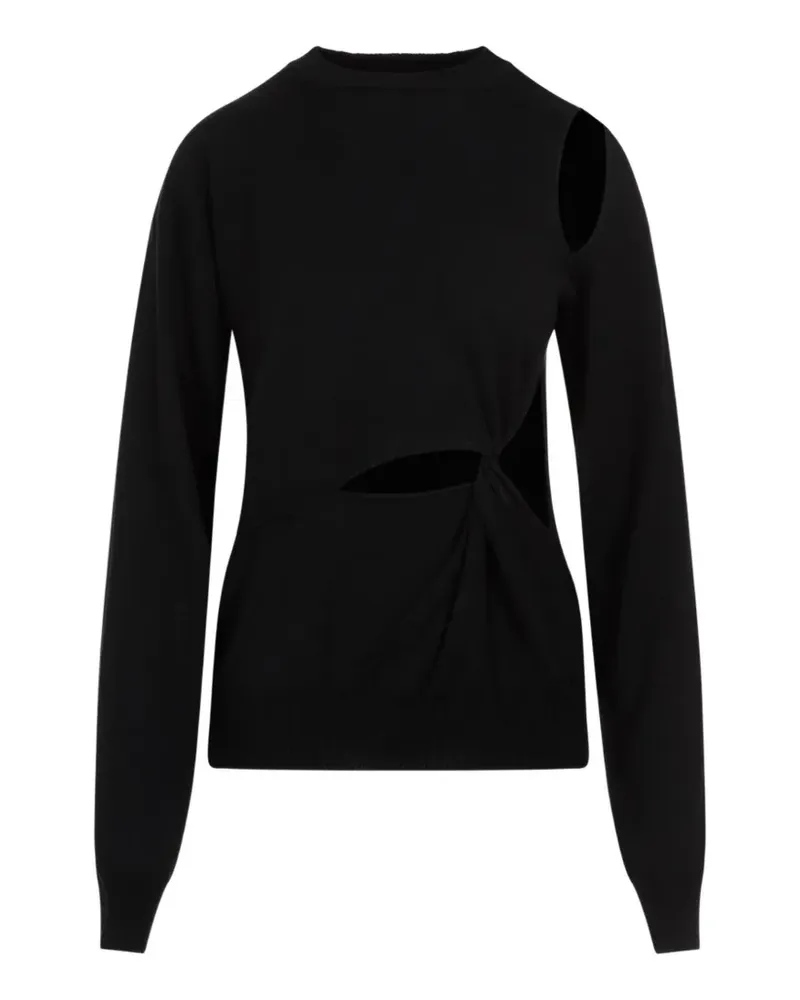 SPORTMAX Holiday cut-out sweater - Schwarz Schwarz