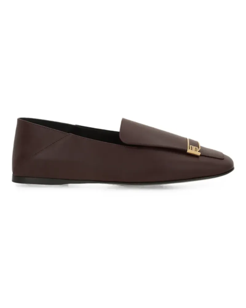 Sergio Rossi SR Evolv Loafer mit Logo-Schnalle - Rot Rot