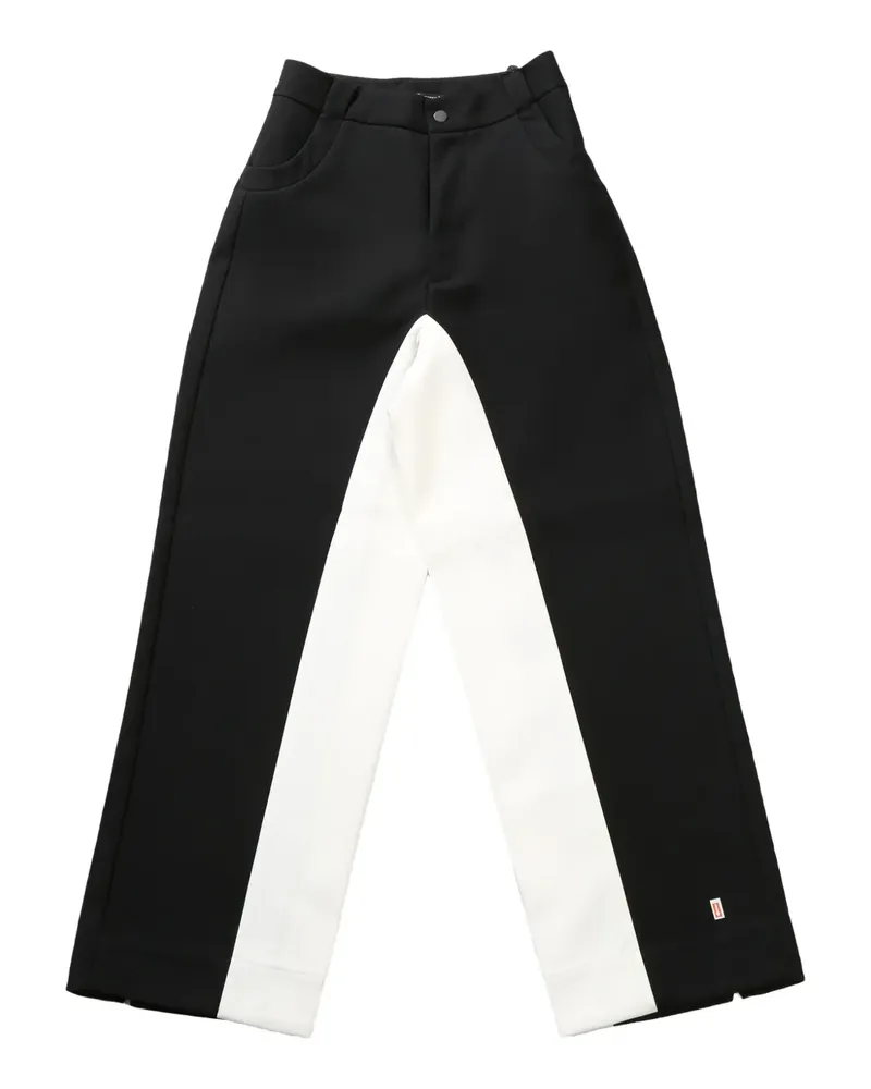 Fax Copy Express two-tone trousers - Schwarz Schwarz