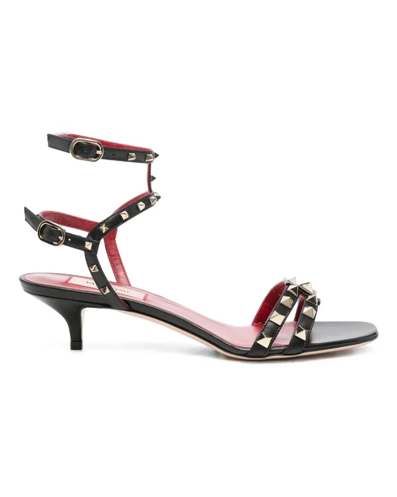 Valentino Garavani Rockstud Sandalen - Schwarz Schwarz