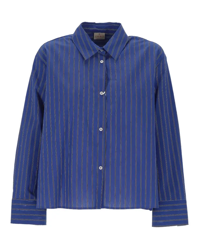 MARELLA Hemd mit Längsstreifen - Blau Blau