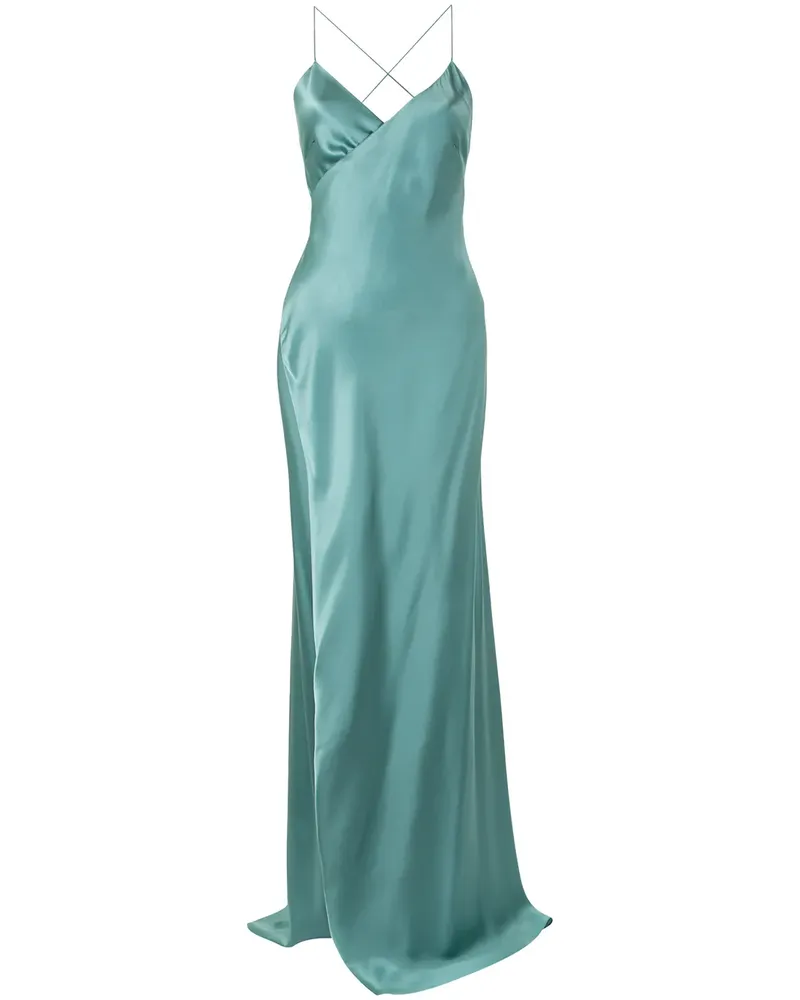mason by michelle mason Gewickeltes Abendkleid - Grün Grün