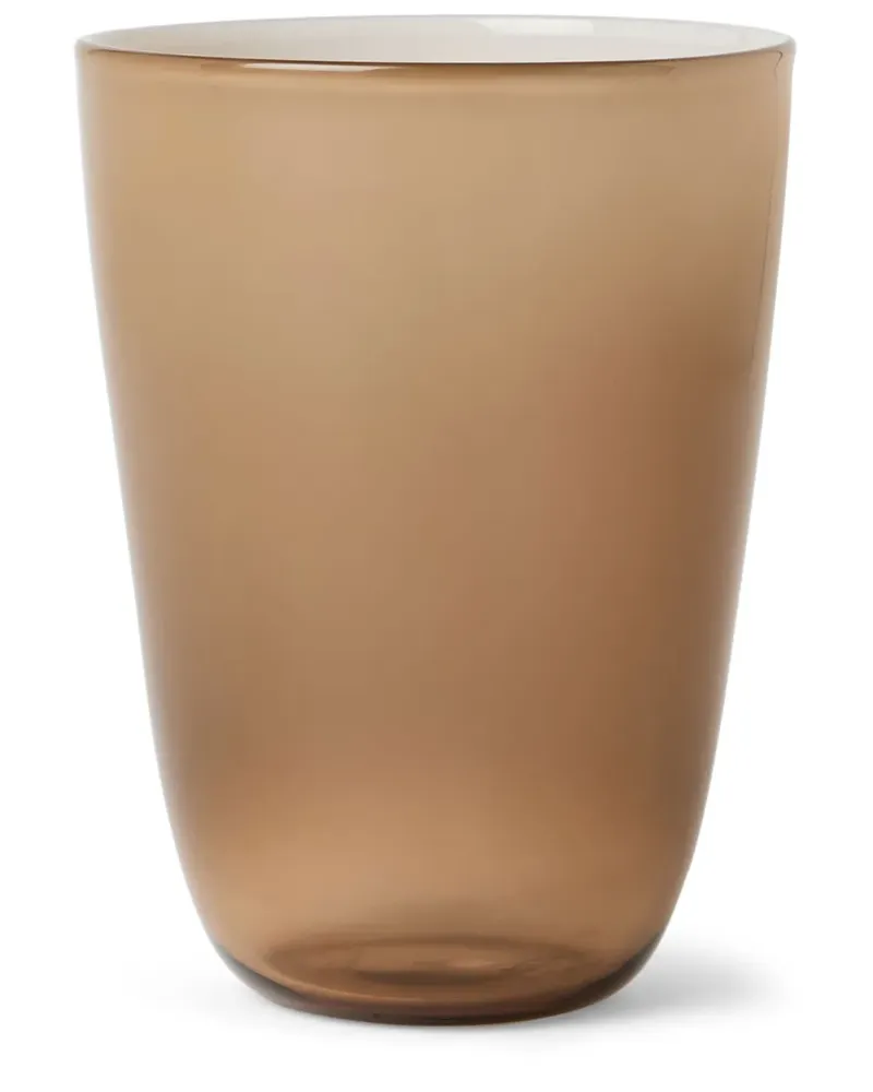 Brunello Cucinelli Vase aus Muranoglas - Braun Braun