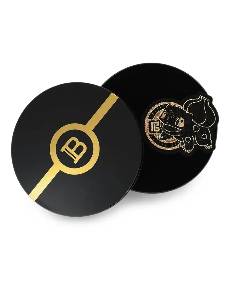 Balmain Pokémon Bulbasaur patch - Schwarz Schwarz