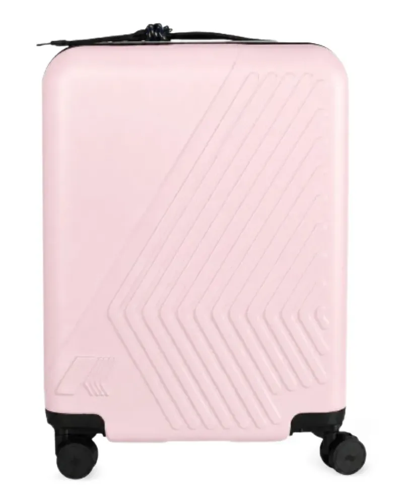 K-Way Eudoxie Reisetasche mit Logo - Rosa Rosa