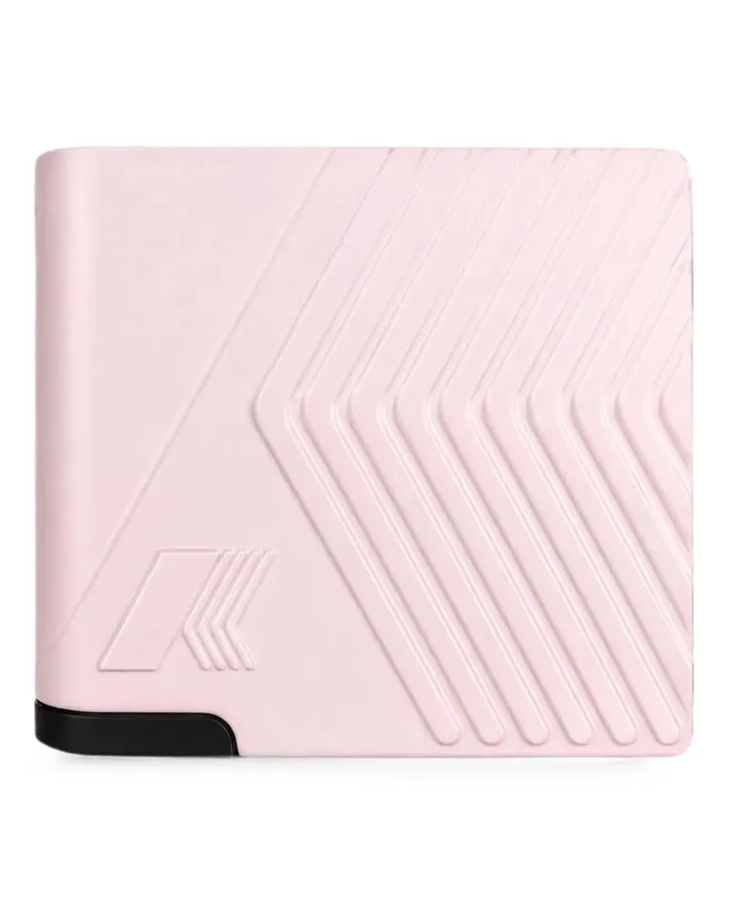 K-Way Eudoxie logo-embossed luggage - Rosa Rosa