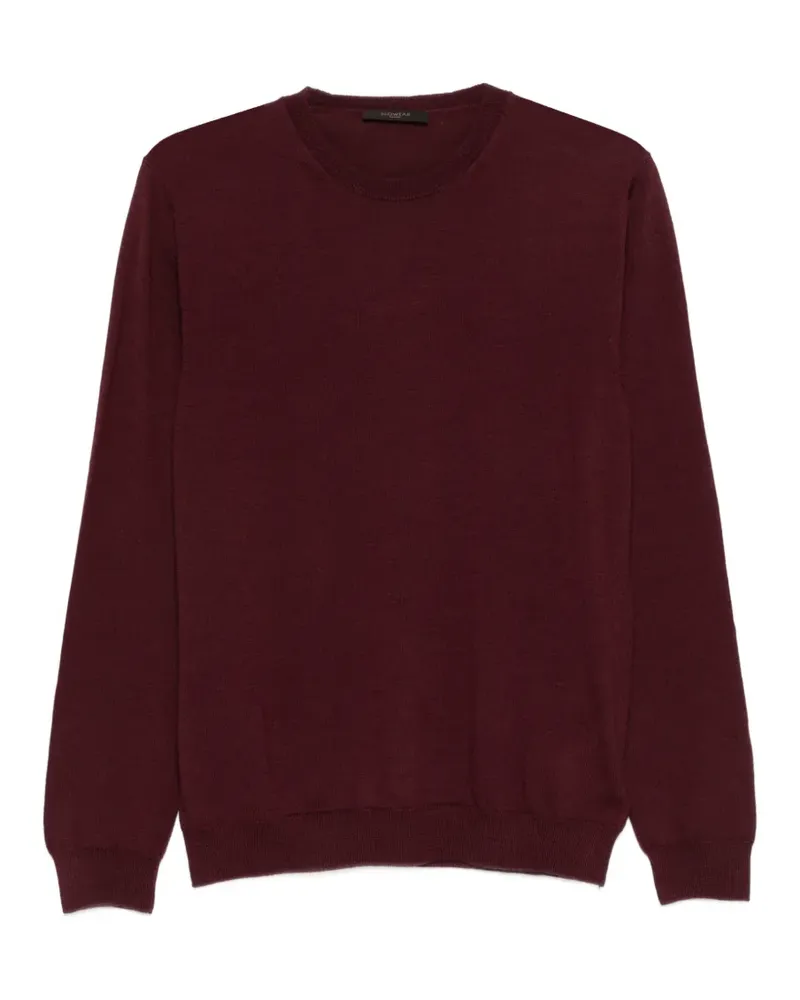 Zanone Pullover mit Rundhalsausschnitt - Rot Rot