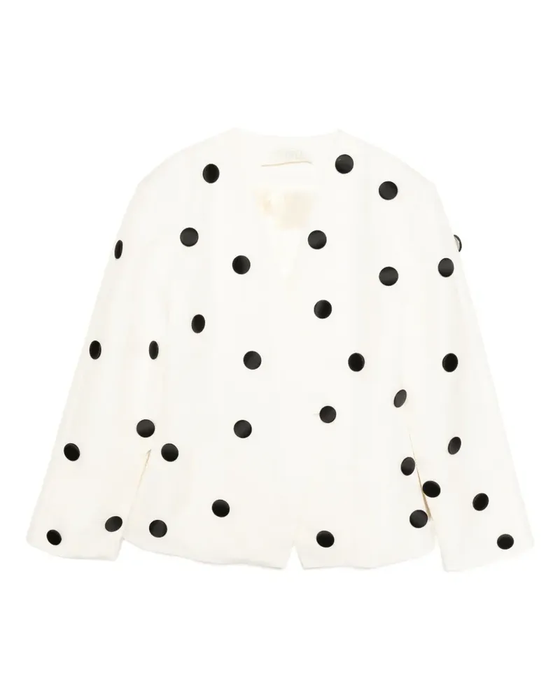 DESTREE Jacke mit Polka Dots - Nude Nude