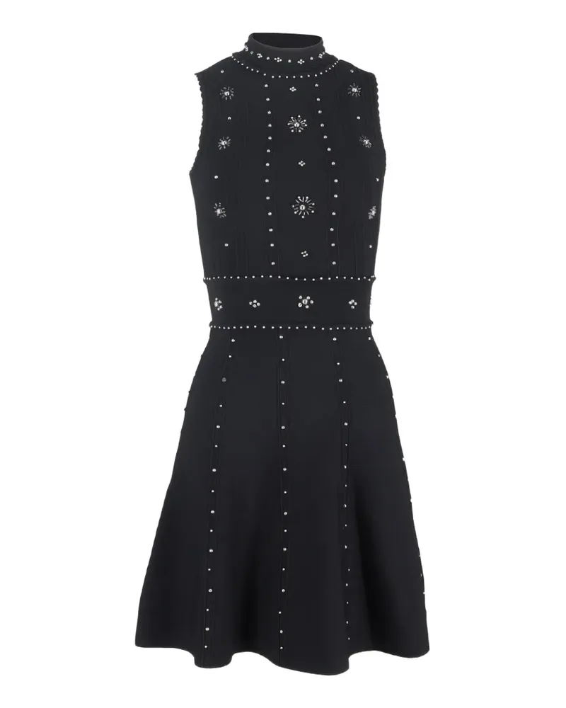 Sandro embellished mini dress - Schwarz Schwarz