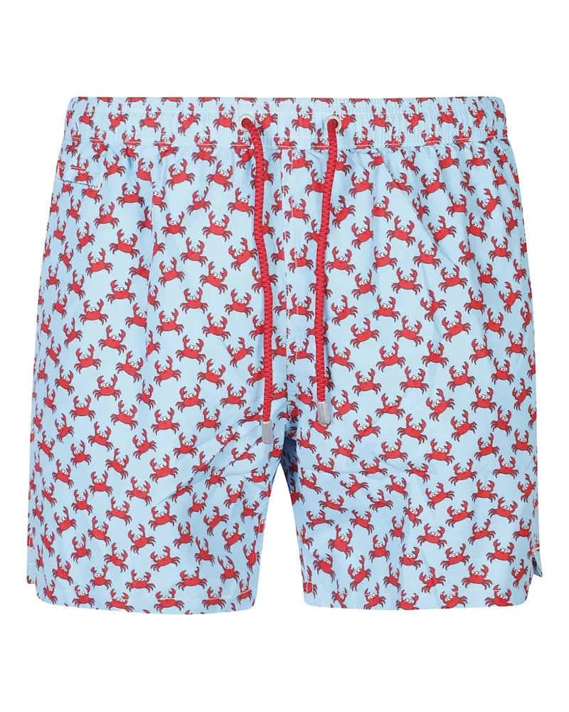 MC2 Saint Barth crab print swim shorts - Blau Blau