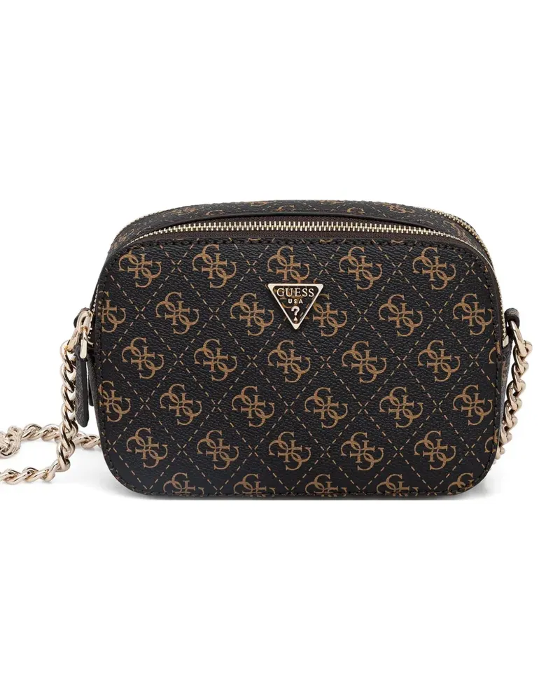 Guess Umhängetasche mit Monogramm - Braun Braun