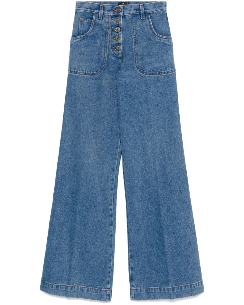 Etro Ausgestellte Jeans - Blau Blau