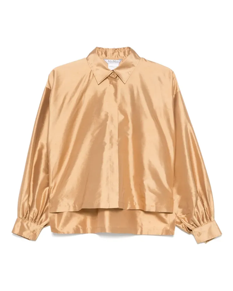 Max Mara Hemd aus Seide - Nude Nude