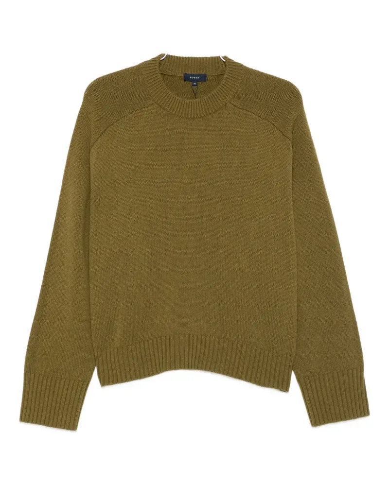Soeur Pullover mit rundem Ausschnitt - Grün Grün