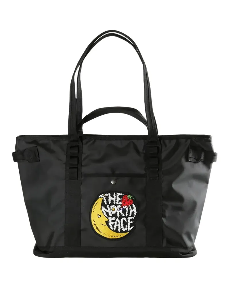 The North Face x SHF logo-patch tote bag - Schwarz Schwarz