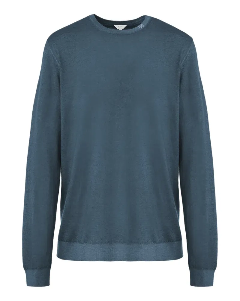 Malo dyed crewneck sweater - Blau Blau