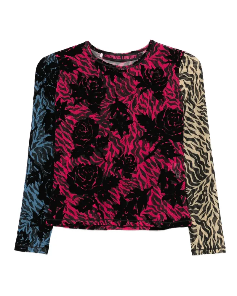 CHOPOVA LOWENA Totally Tiger top - Schwarz Schwarz