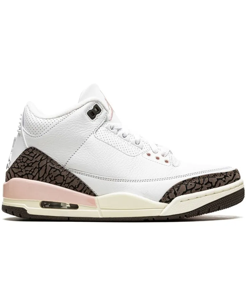 Jordan Air  3 Dark Mocha Sneakers - Weiß Weiß