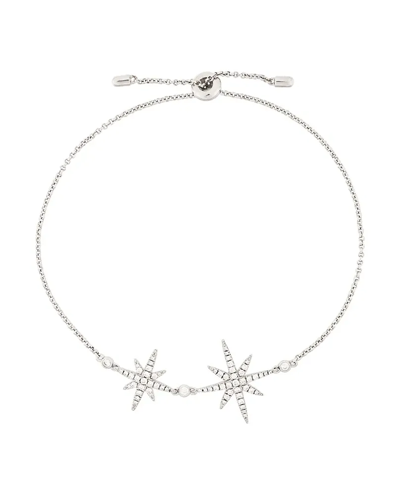 APM Monaco Double Meteorites' Armband - Silber Silber