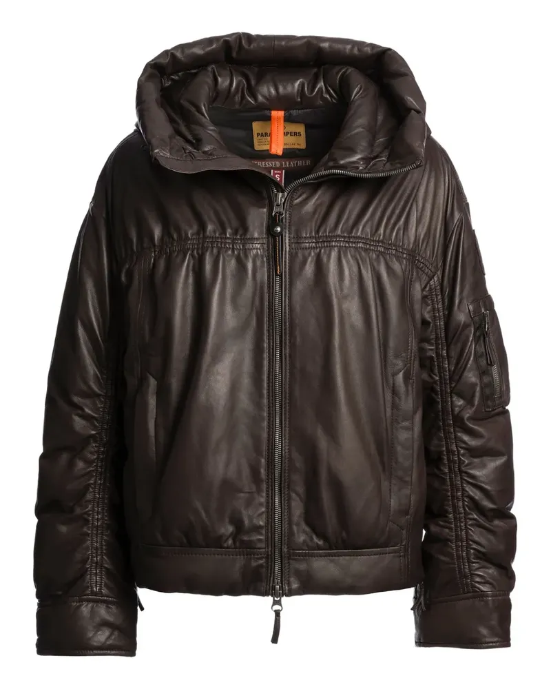 Parajumpers Gracia Lederjacke - Braun Braun